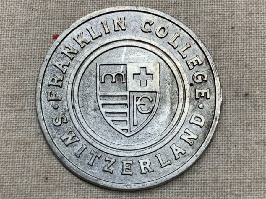 Medaglie: Ticino - Lugano - "Franklin College". – Usato da Sorengo venduto da 74in
