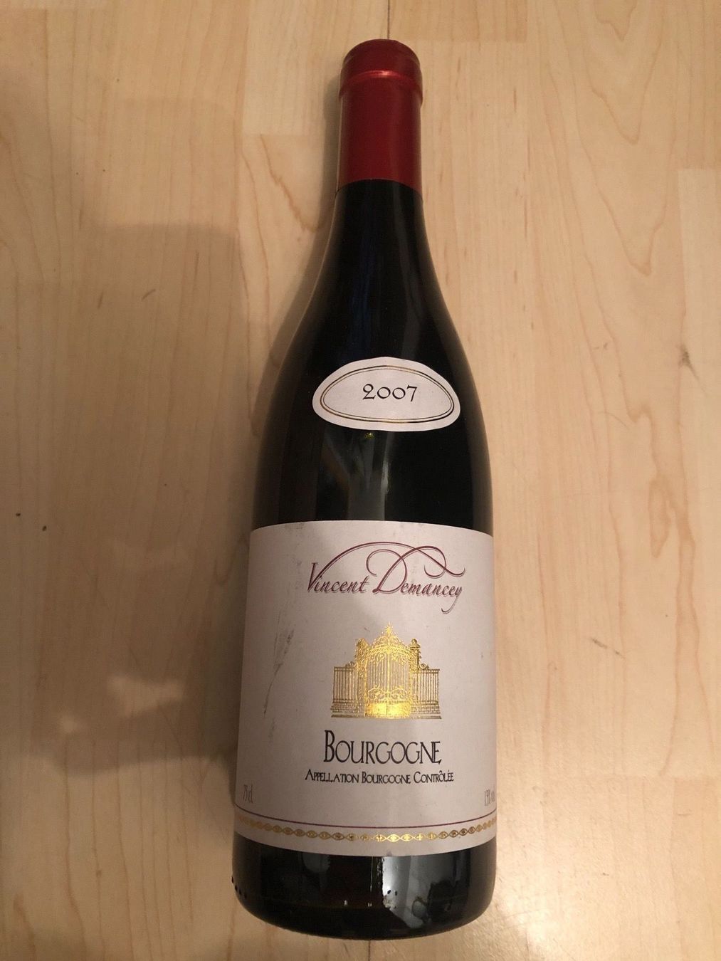 Wein: Vincent Demancey Bourgogne 2007 – Neu (gemäss Beschreibung) aus Wald ZH von mlnt 3