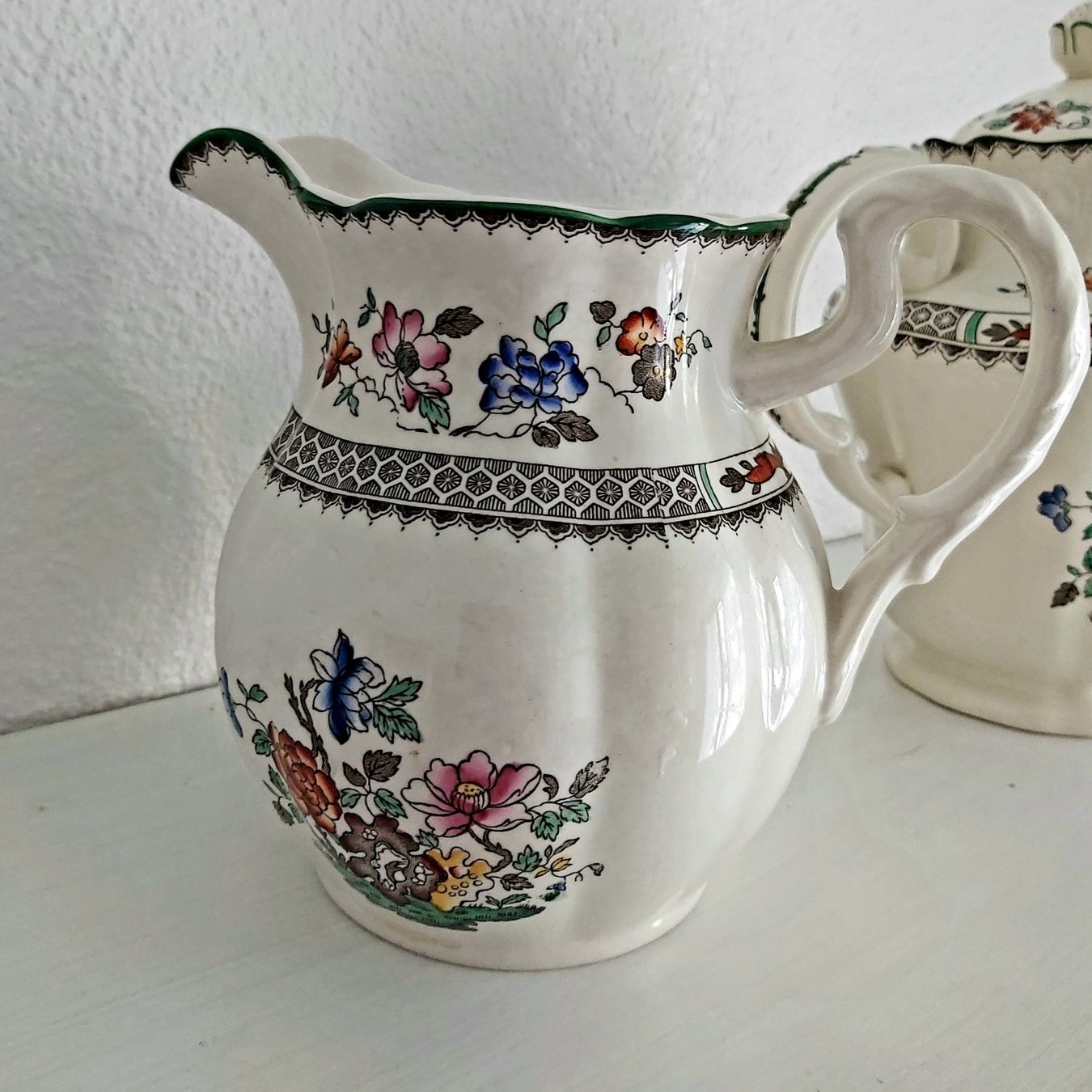 Spode Geschirrsets: Spode "Chinese Rose," Kaffee & Milchkanne – Gebraucht aus Bern von aronari 2