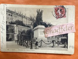 1909 Genève - Monument du Général-Dufour