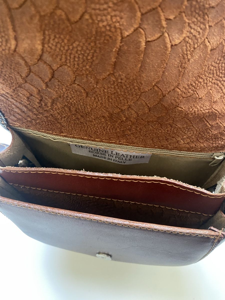 Borse: Kleine Braune Ledertasche – Usato da Pfungen venduto da car_7l8r 3