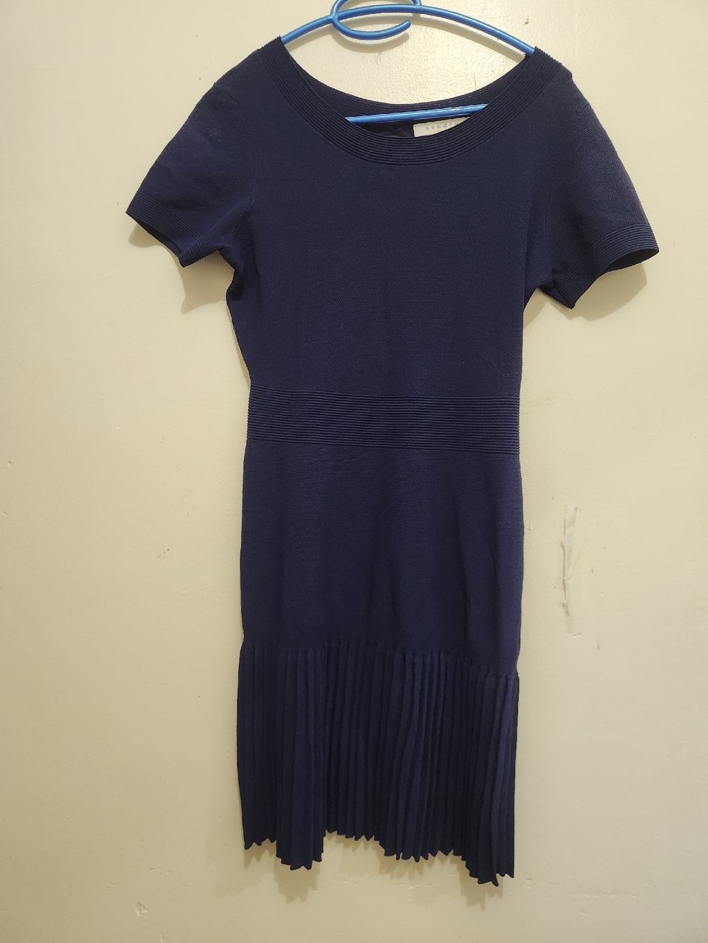 Sandro Kleider: Robe Sandro bleu marine taille 2  – Gebraucht aus Niedergösgen von Eva2410 8