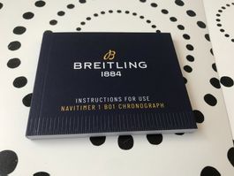 BREITLING - NAVITIMER 1 B01 CHRONOGRAPH INSTRUCTIONS FOR USE