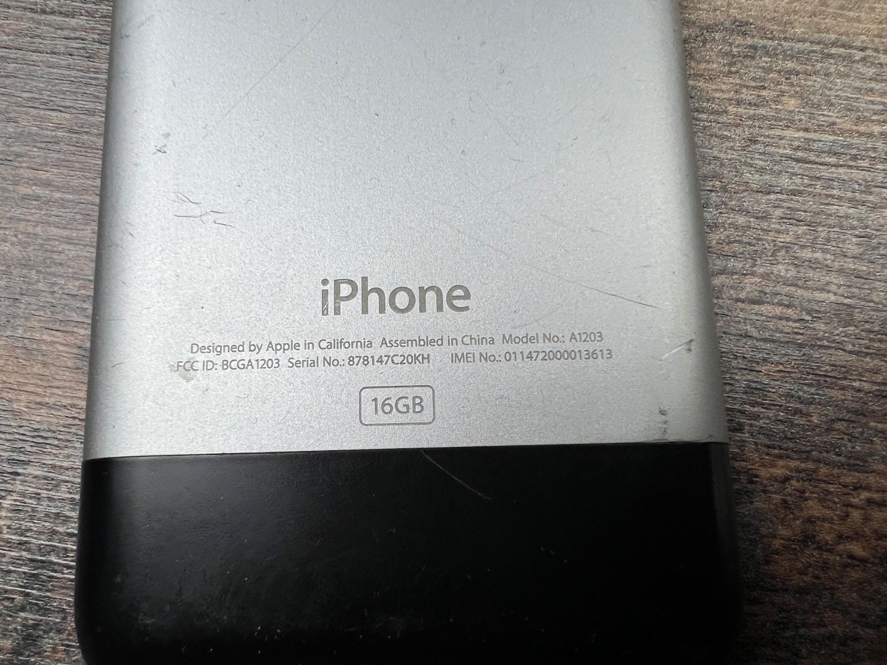 Apple Telefoni cellulari / Smartphones: Apple Iphone 1 Generation 16 GB – Usato da Hallau venduto da R.R.91 5