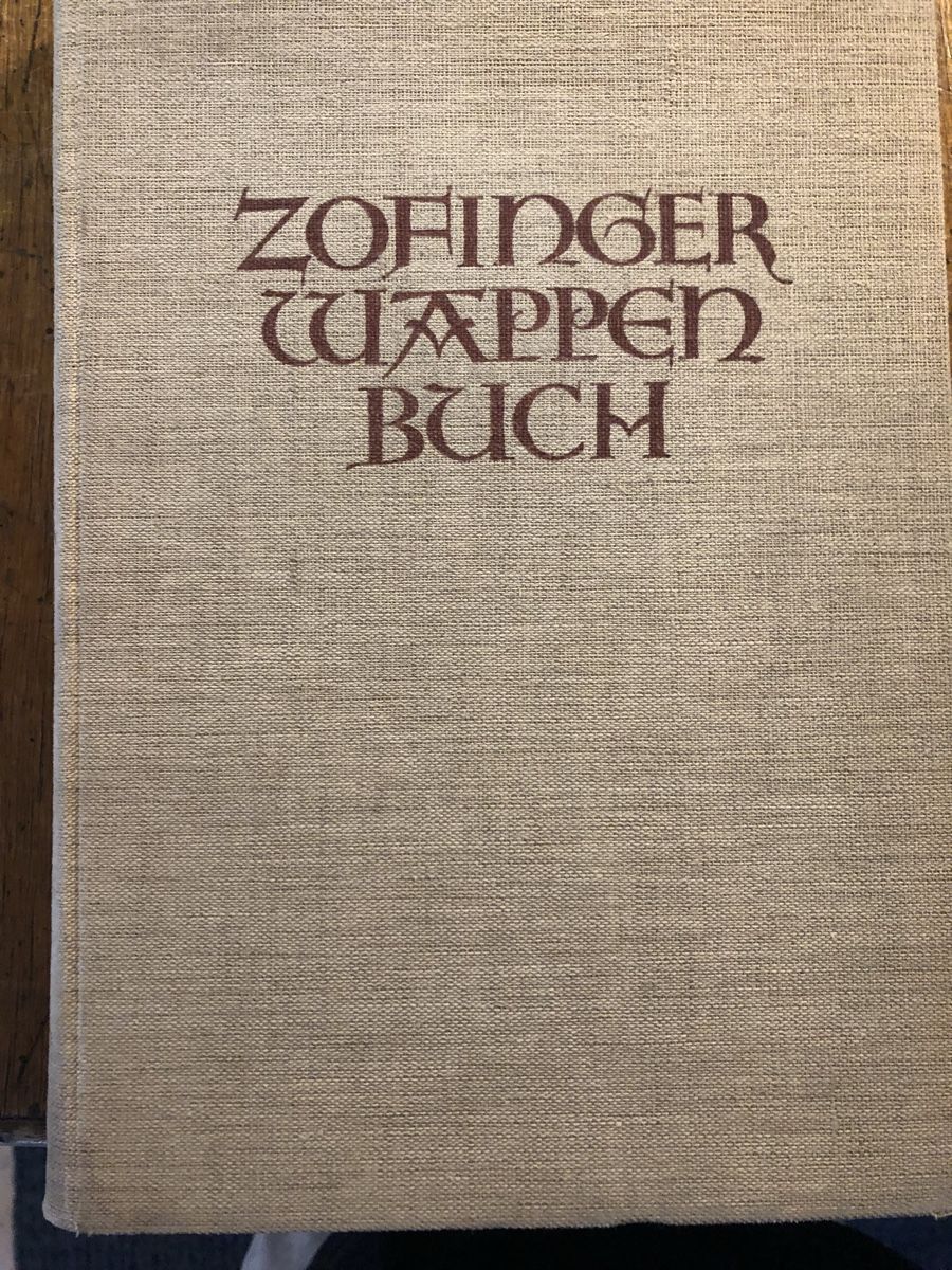 Libri: Zofinger wappenbuch – Usato da zuerich venduto da Thorleif_Tvricvm