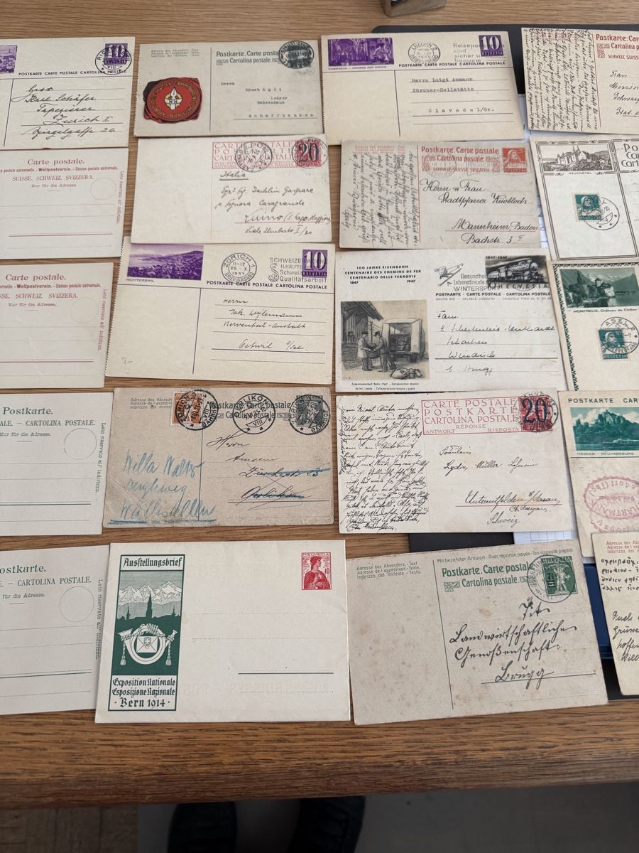 Cartoline postali: 50 Postkarten Schweiz ab Alt  – Usato da Murgenthal venduto da Tina_4055 2
