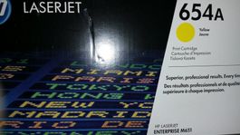 HP 654A (CF332A)       Yellow