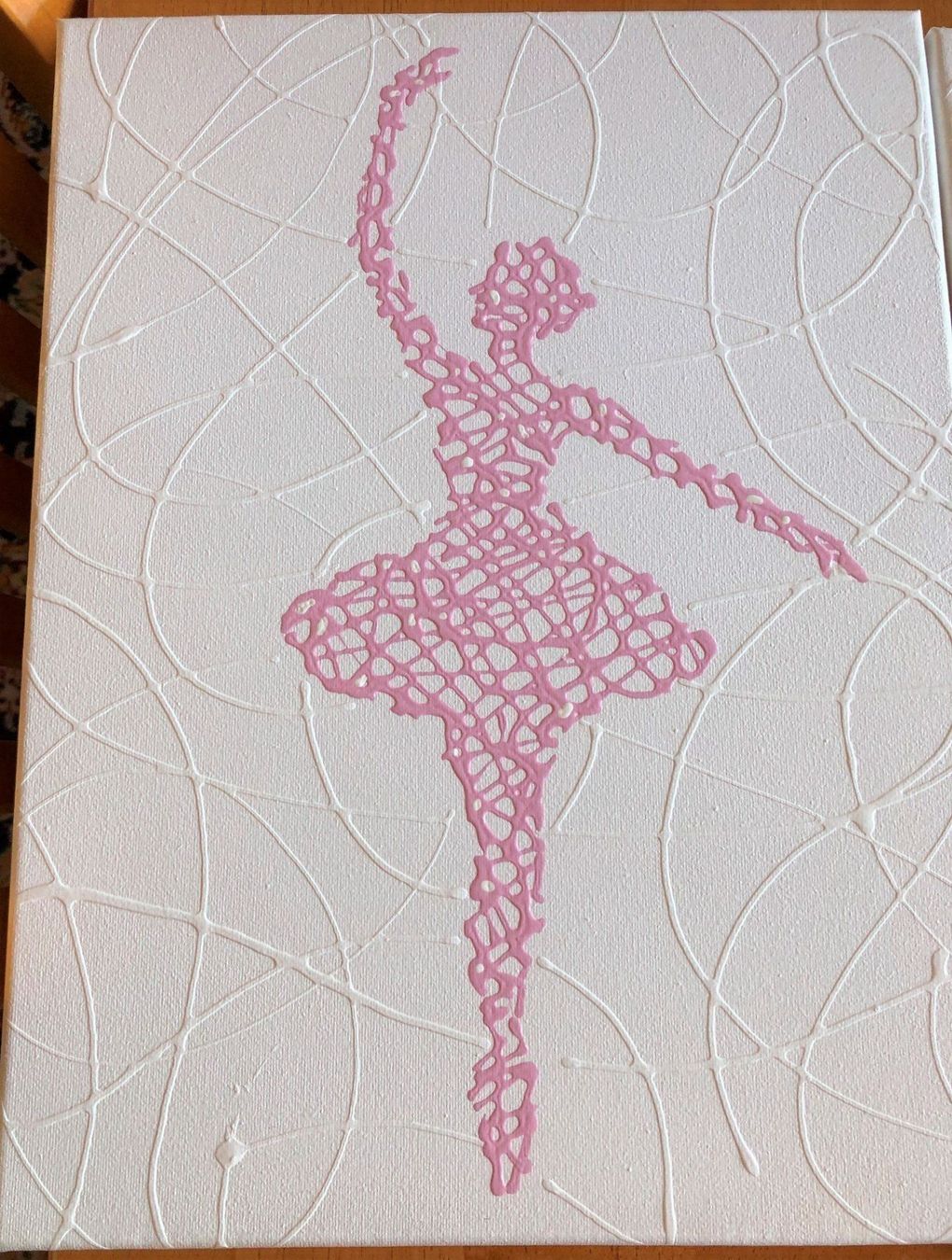 Tele & Cornici: Tableau danseuse Ballerina Malerei – Usato da Athenaz (Avusy) venduto da Kurtzuegg 1