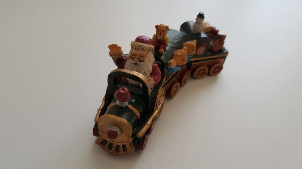 Clintons Weihnachtskarten Set – 10 Stück, Motiv: Traditioneller Weihnachtsmann & Zug, Mit Umschlägen