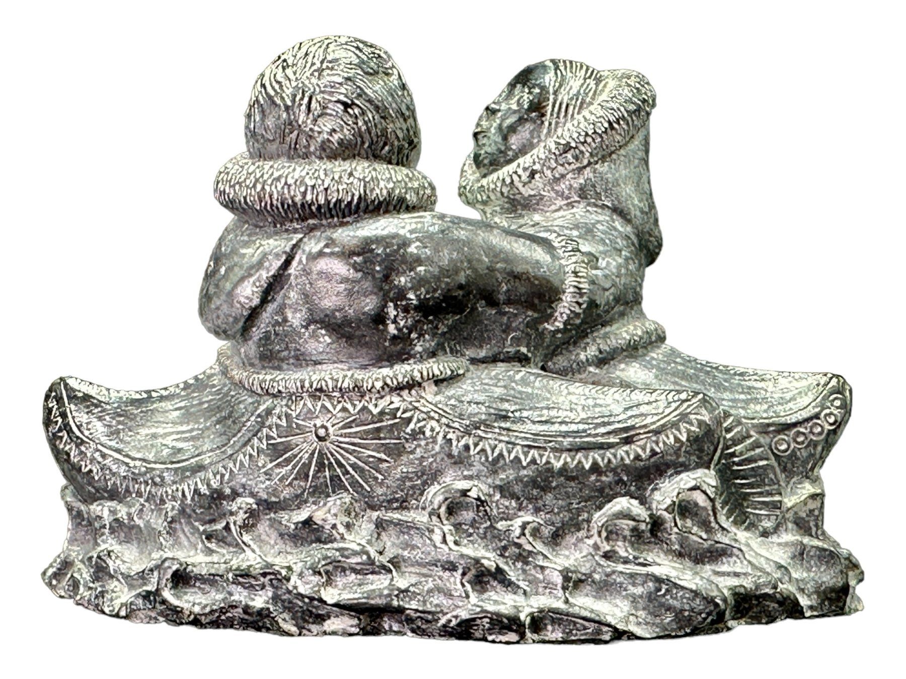 Skulpturen & Statuen: WOLF sculpture inuite originale en stéatite. Canada – Gebraucht aus Morges von magicle 4