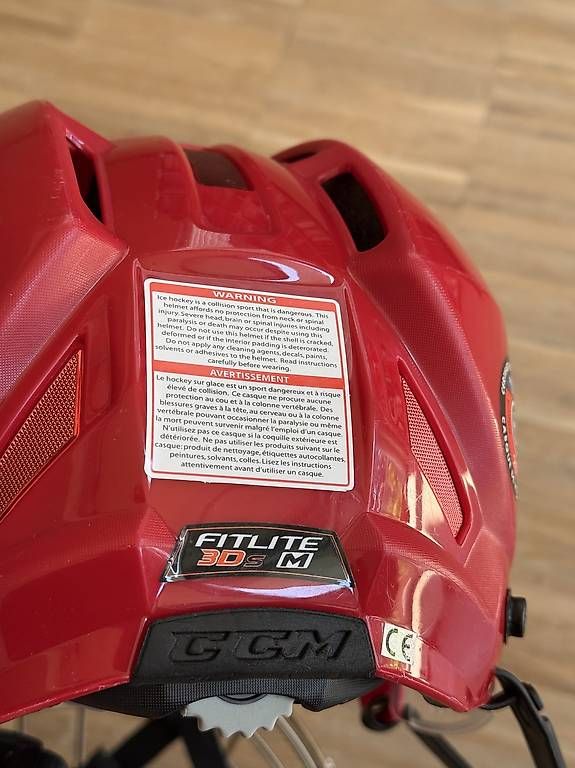 Casques: CCM Eishockeyhelm Fitlite 3DS M – D'occasion à Bern par taebbern 2