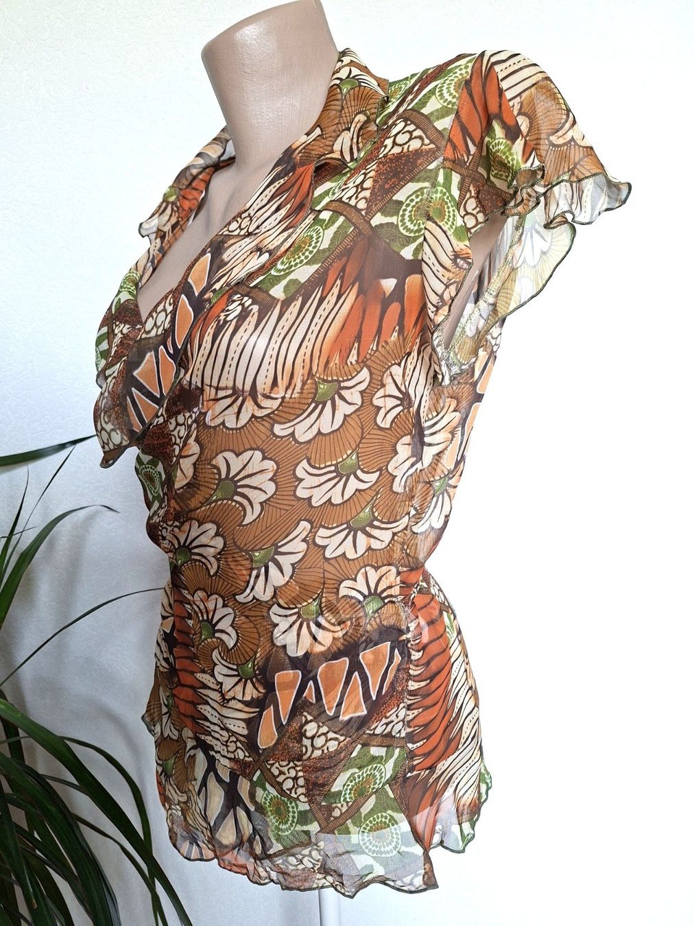 Top: Top cache-cœur fleuri – Taille Unique – Usato da boudry venduto da Let_20 1