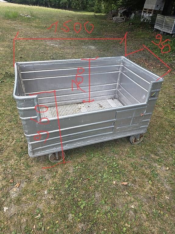 Banconi: Wagen Alu auf satbilen Rädern – Usato da Bonaduz venduto da mc-spezial 1
