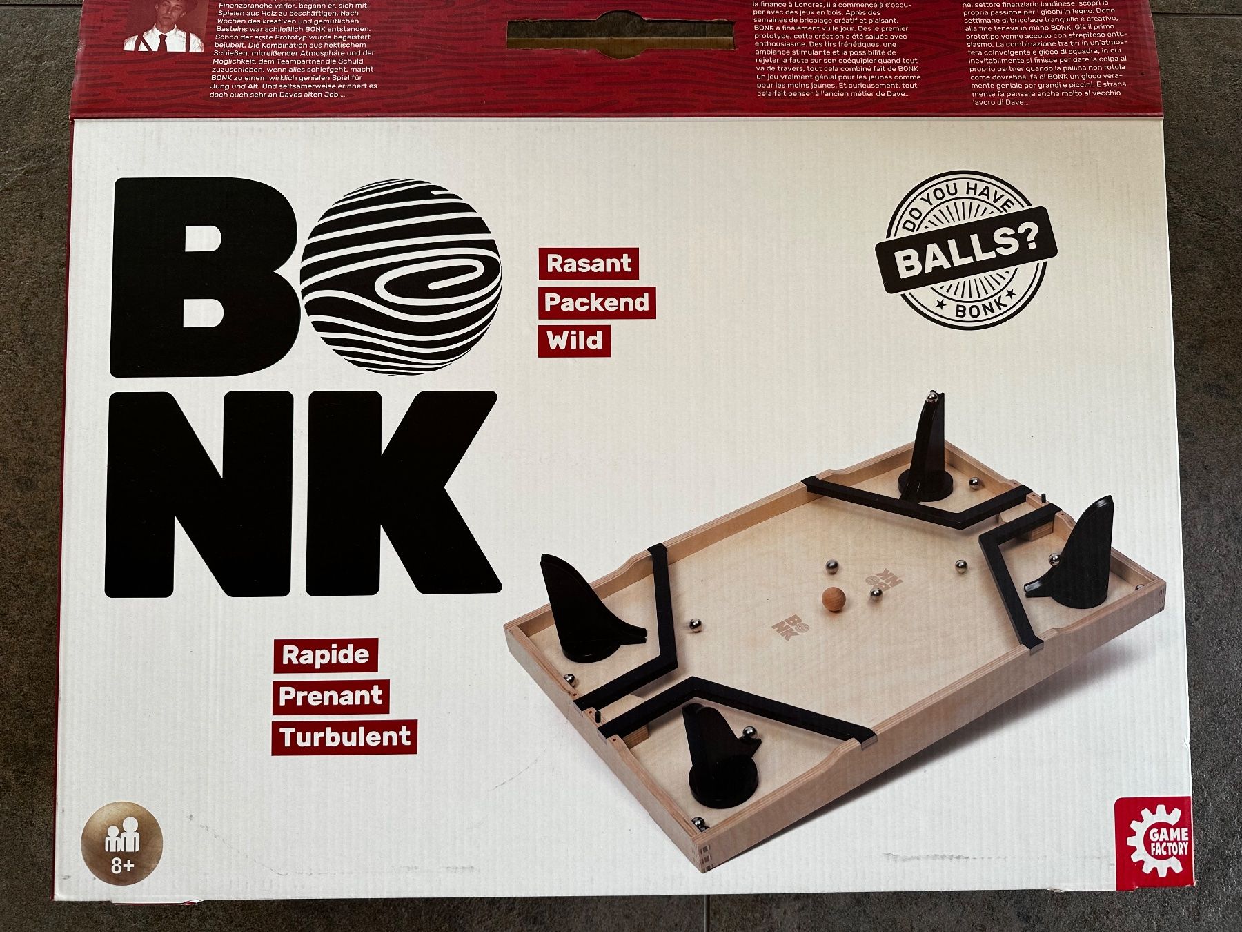 Giochi: BONK - das rasante Geschicklichkeitsspiel – Usato da Sissach venduto da tapasu 3