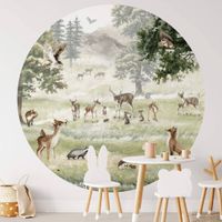 Fototapete Waldspass Ø140cm (neu, UVP 66.90 Fr.)