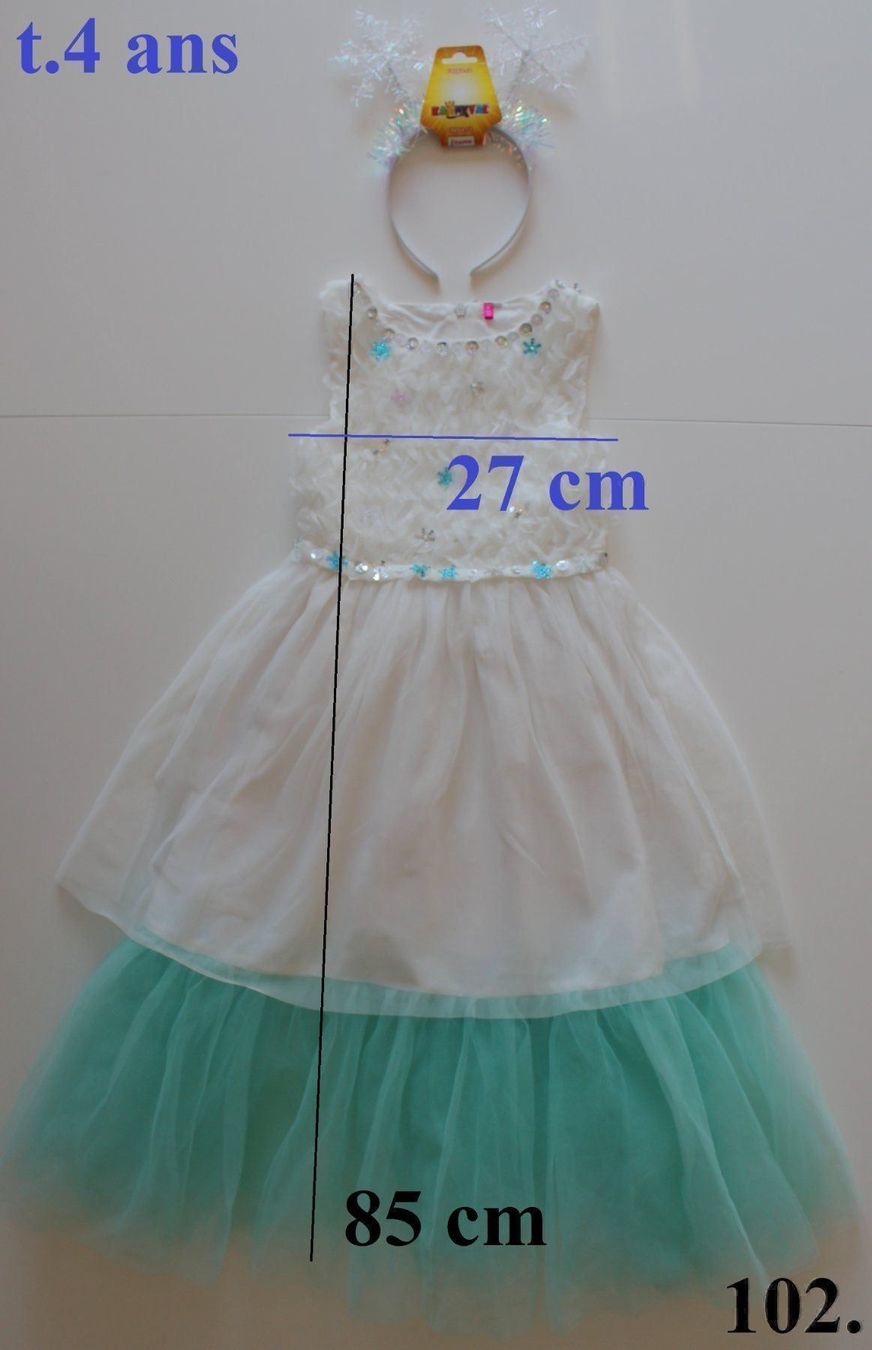 Costumi: Costume fée d'hiver/ Winterfee t. 4 ans – Usato da Peseux venduto da CoolShoping 1