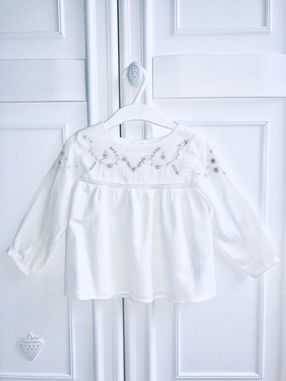 Zara baby girl blouse shirt 1218 months NEW Kaufen auf Ricardo