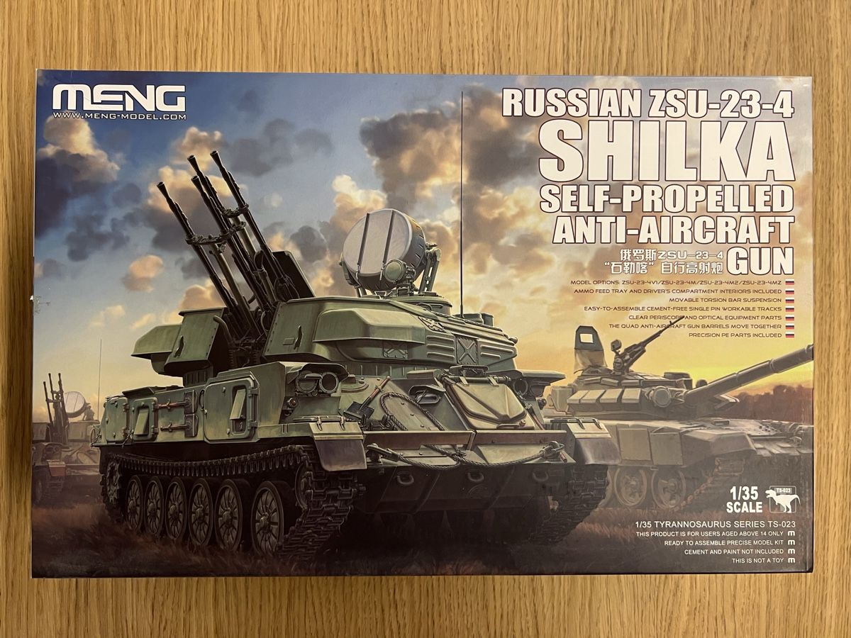 Kit di modellismo & Modellini statici: ZSU-23-4 Shilka 1/35 – Nuovo e nell'imballaggio originale da Lausanne venduto da Curzio77