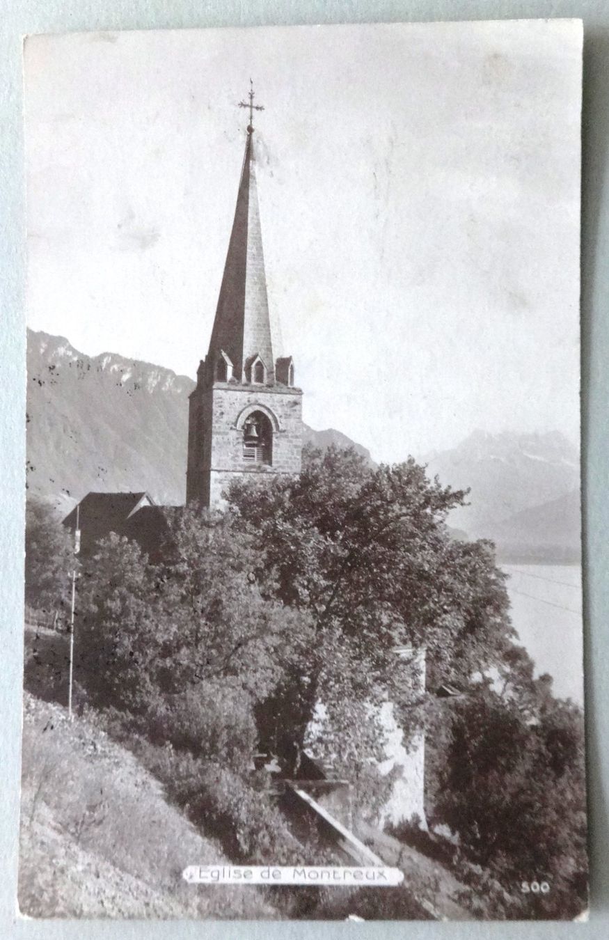 Cartoline postali: Eglise de Montreux – Difettoso da Fétigny venduto da Billy2miny