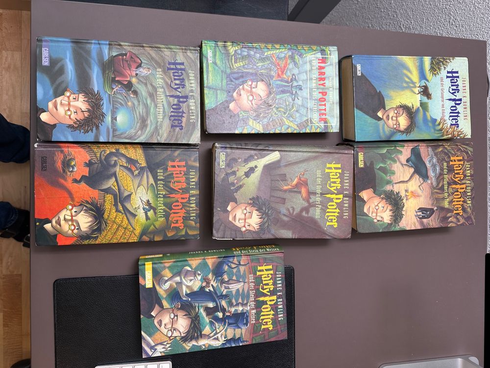 HARRY POTTER BAND 1-7 Komplett Deutsch - Joanne K. Rowling | Gebunden