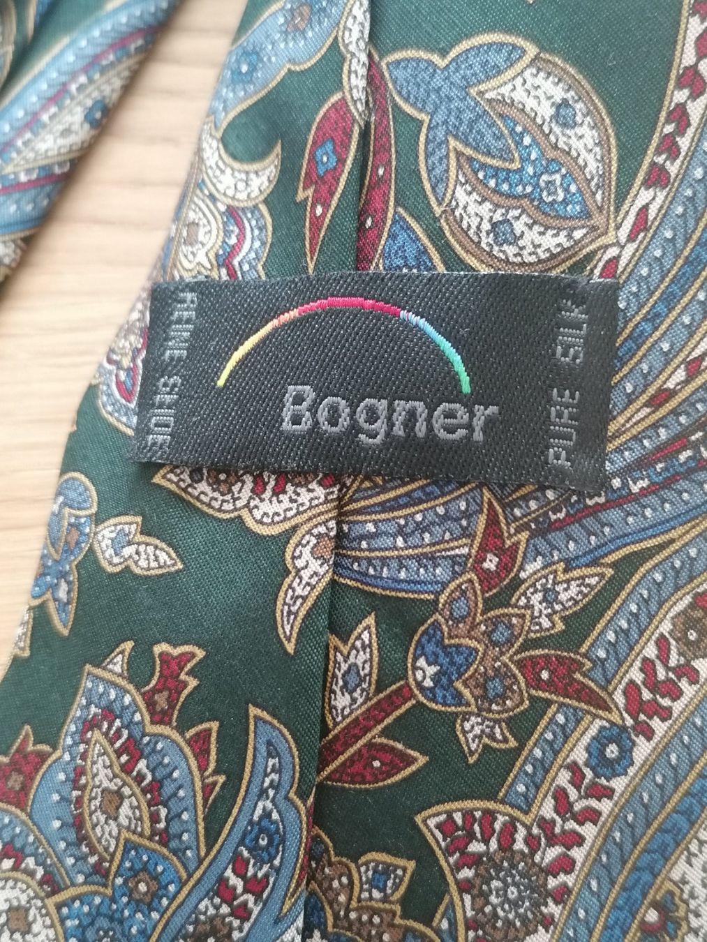Cravatte: Bogner Krawatte 100% Seide - Nr. 219 – Usato da Basel venduto da vintagecollector 2