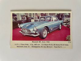 Eikon Sammelbild 214 / Maserati GT