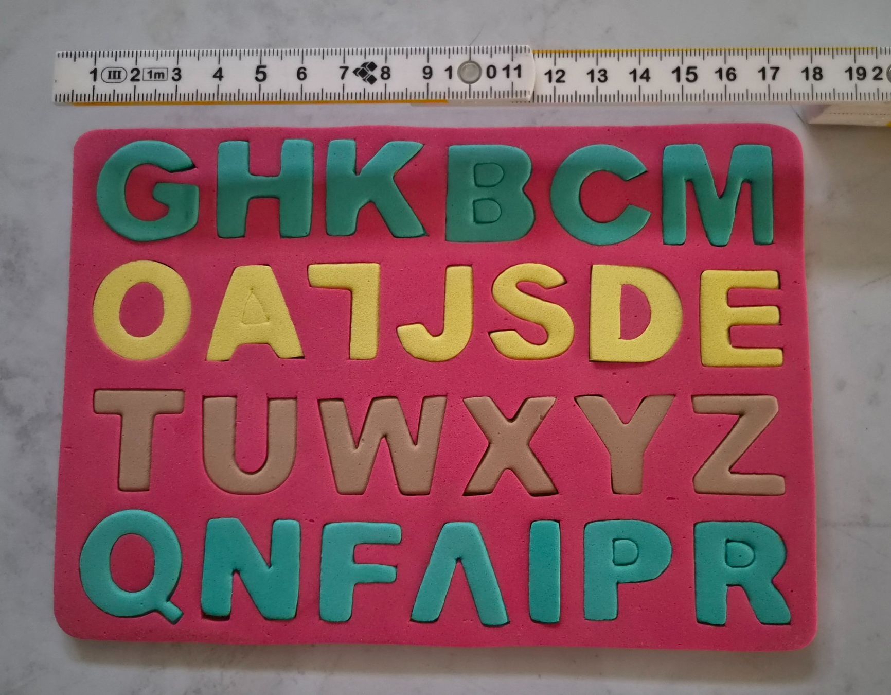 Tapis de jeu: Spielmatte, Buchstaben, Zahlen, Tiere – D'occasion à Bischofszell par -fr-5 7