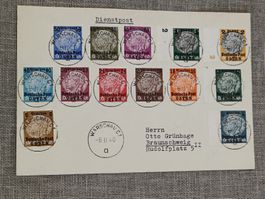 Brief Deutsches Reich Deutsche Post Osten 1940