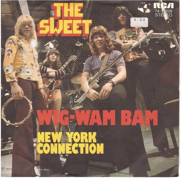 Dischi in vinile: The Sweet  --  Wig-Wam Bam  Single7 – Usato da Rheinau venduto da asteng