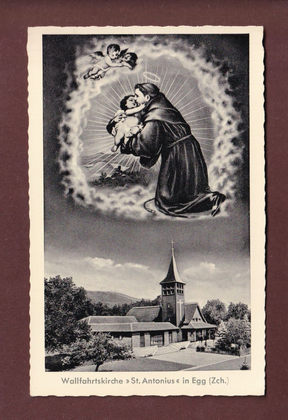 Cartes postales: EGG - Wallfahrtskirche St. Antonius – D'occasion à Pully par nicecards-shop