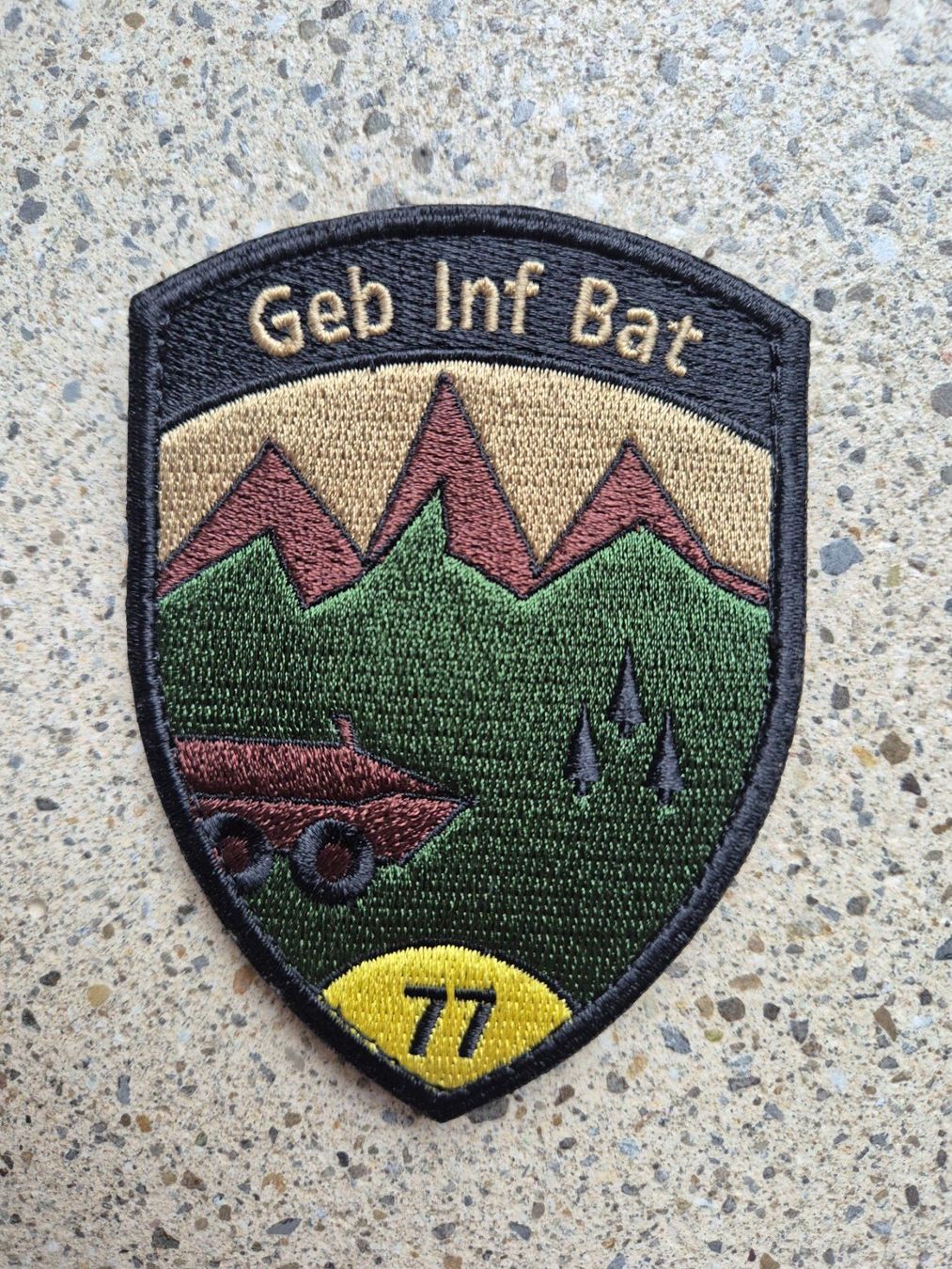 Schweizer Armee Placchette & Badge: *** Badge mit klett *** – Nuovo (secondo la descrizione) da Riedholz venduto da fr_sIruP