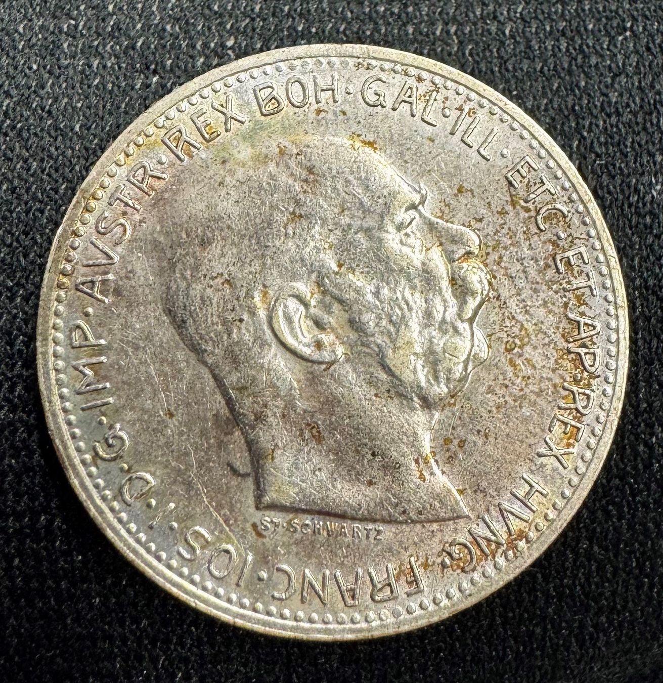 Tutti le monete: Österreich - 1 Krone 1914 Silber – Usato da Meilen venduto da coins4sale 1