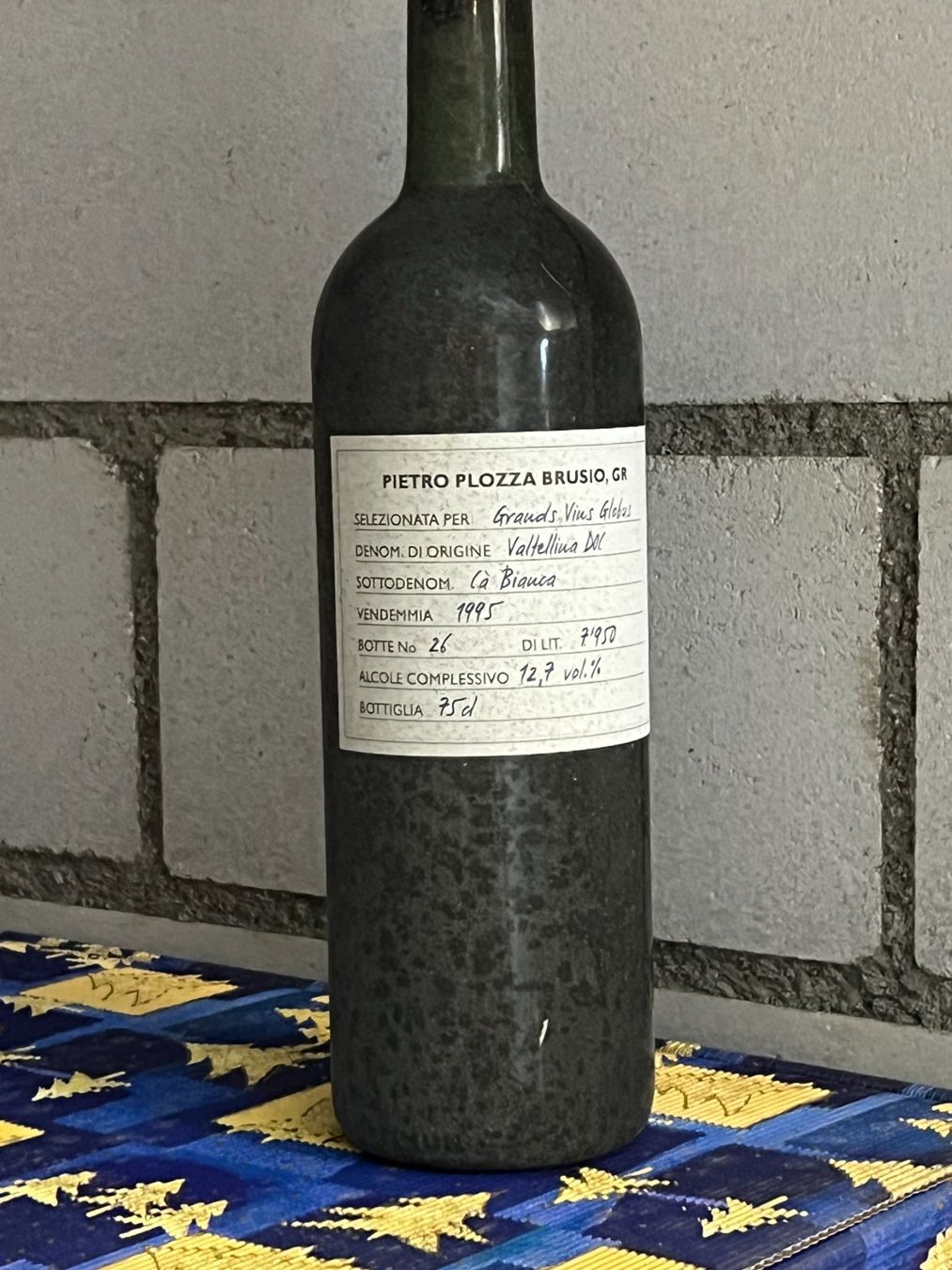 Vino: VALTELINA DOC 1995 Ca Bianca – Nuovo (secondo la descrizione) da Gränichen venduto da Paolosch