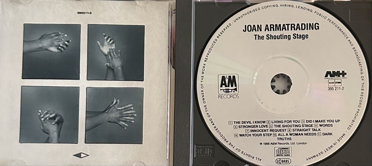 CD: Joan Armatrading The Shouting Stage CD gebraucht – Usato da Malters venduto da Gustov 2