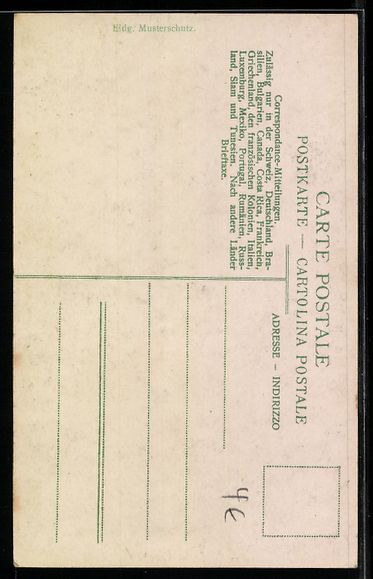 Cartoline postali: St. Gallen, St. Gallen mit dem Rosenberg – Usato da Berlin venduto da bartko-reher 1