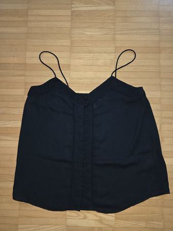 Leichtes Oberteil, schwarz, Grösse 36