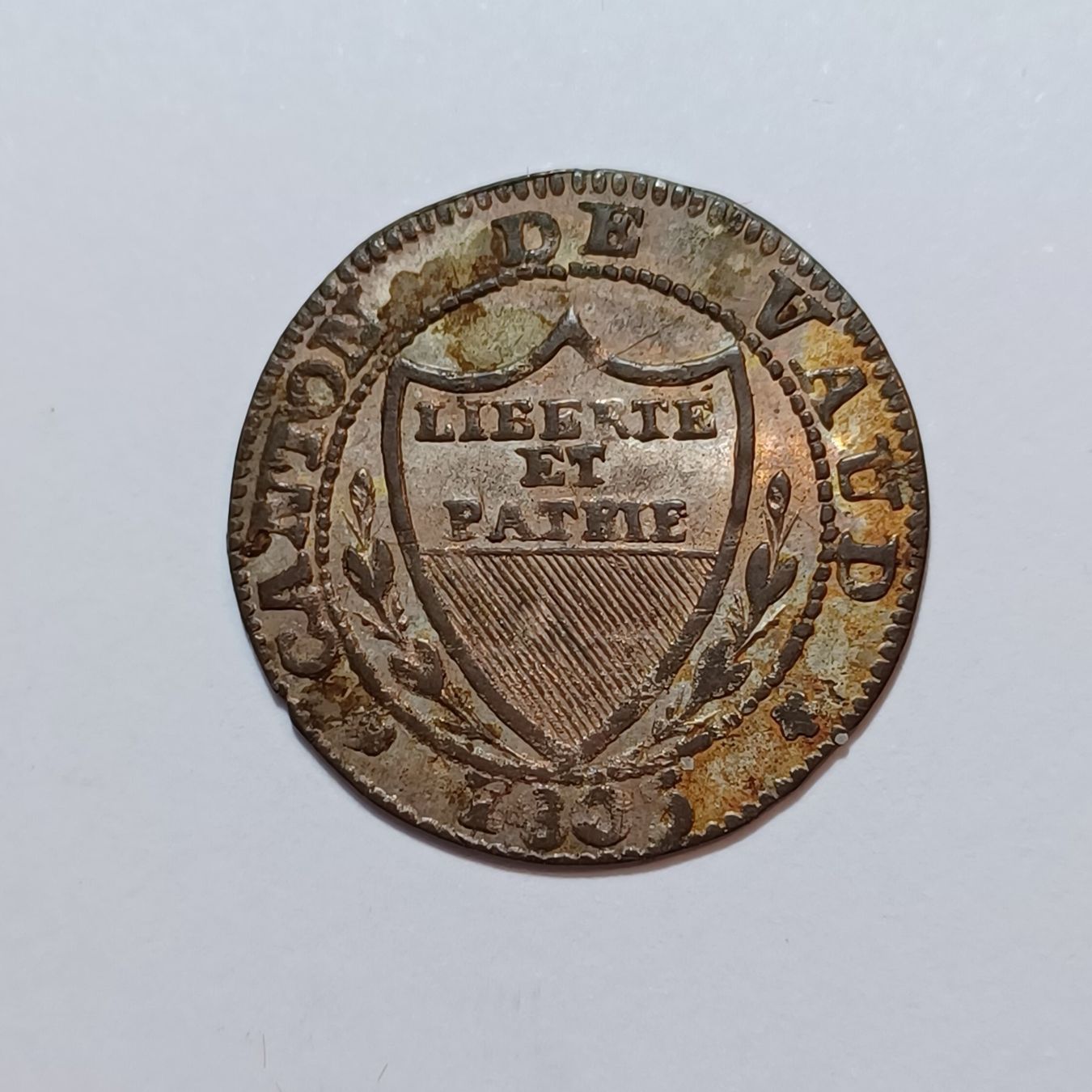 Tutti le monete: 1/2 Batzen 1805 Waadt – Usato da Pfäffikon ZH venduto da Schweizer_Muenzen 1