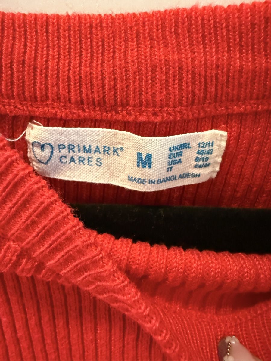 Primark Pullover & Sweatshirts: Pull rose rouge côtelé Primark - Taille M - – Gebraucht aus Granges VS von Anila.r 1