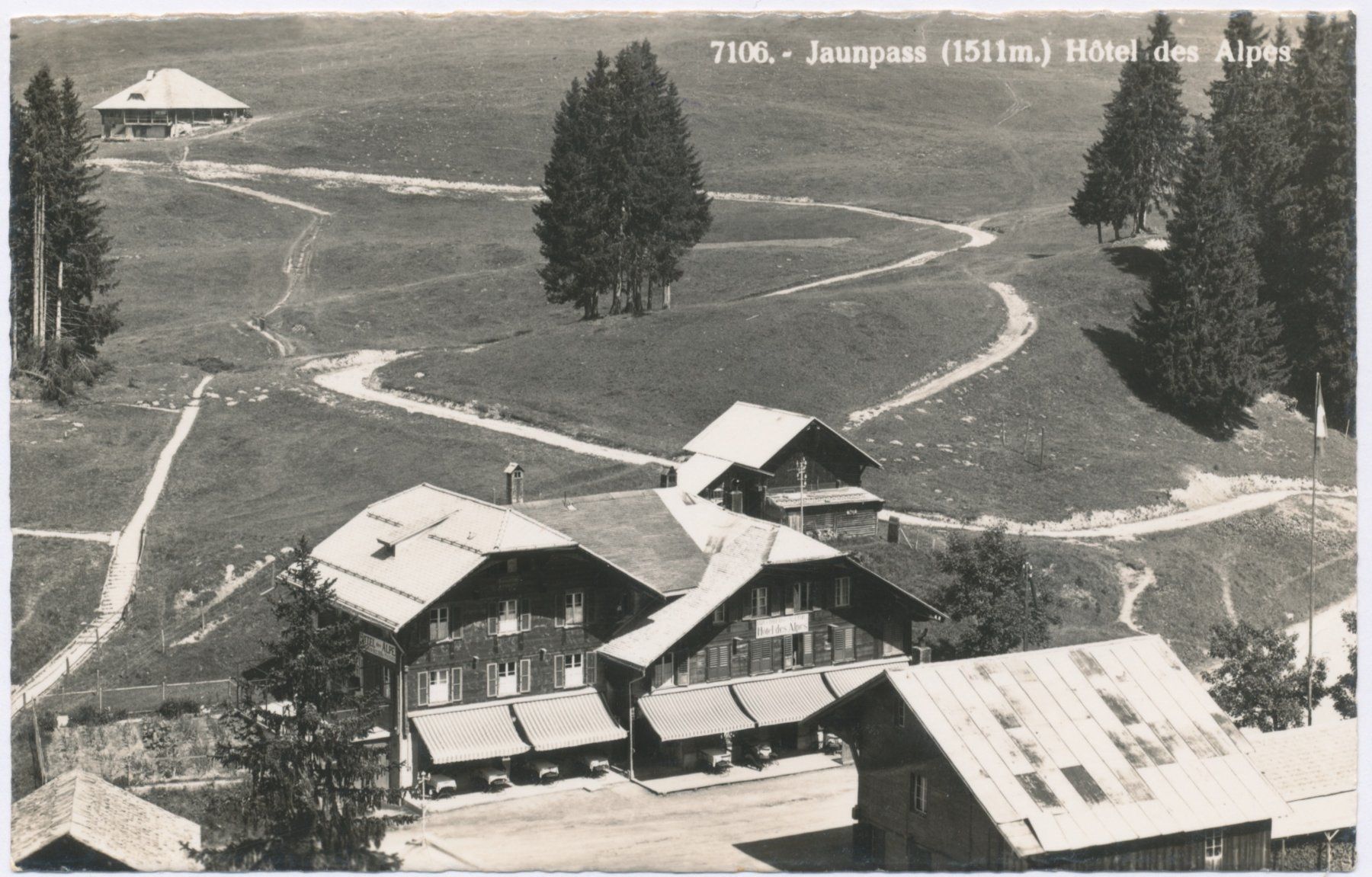 Cartoline postali: Jaunpass 1954 – Usato da Lützelflüh-Goldb venduto da fluidum