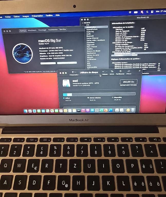 Apple Notebook: Lot 5x MacBook Air 11" – Usato da Renens VD venduto da MTD2211 7
