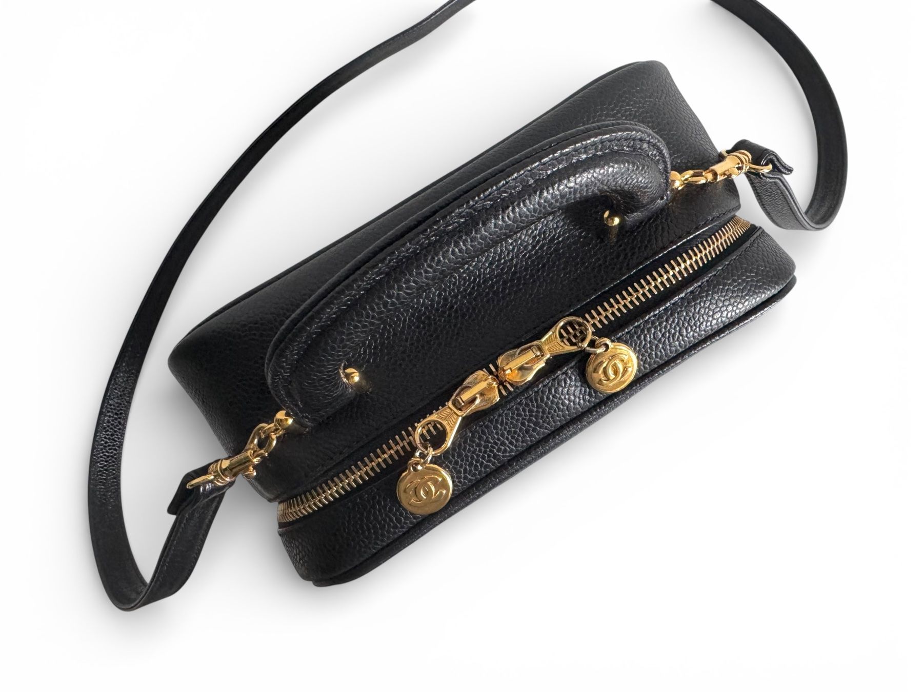Chanel Borse da donna: CHANEL Caviar Timeless CC Vanity Case Tasche – Usato da Kriens venduto da hannaandkiko 3