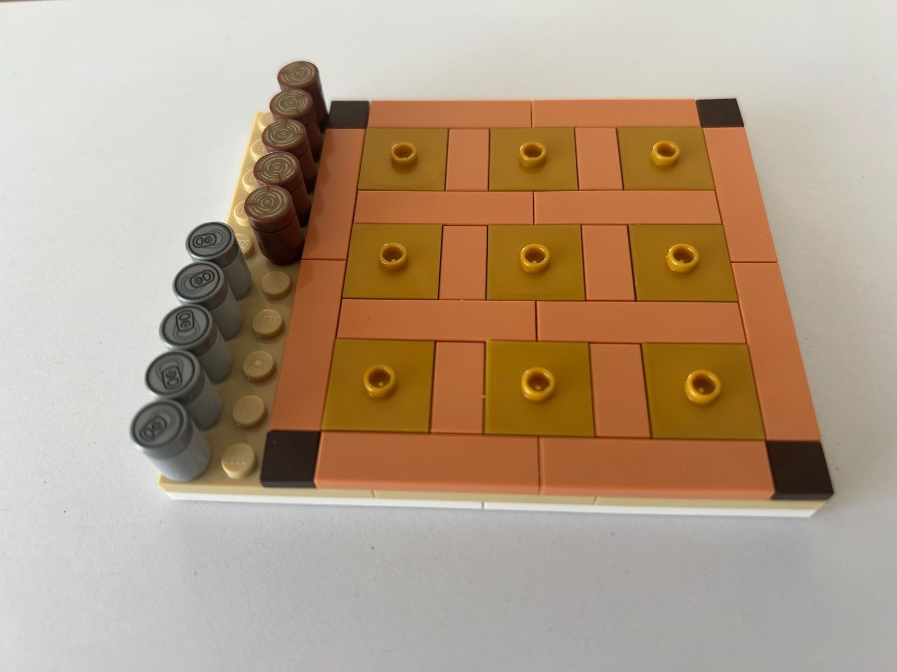 Lego Giocattoli: LEGO Tic Tac Toe (MOC) - Dose / Holz – Nuovo (secondo la descrizione) da Bettwiesen venduto da mad_cl6y