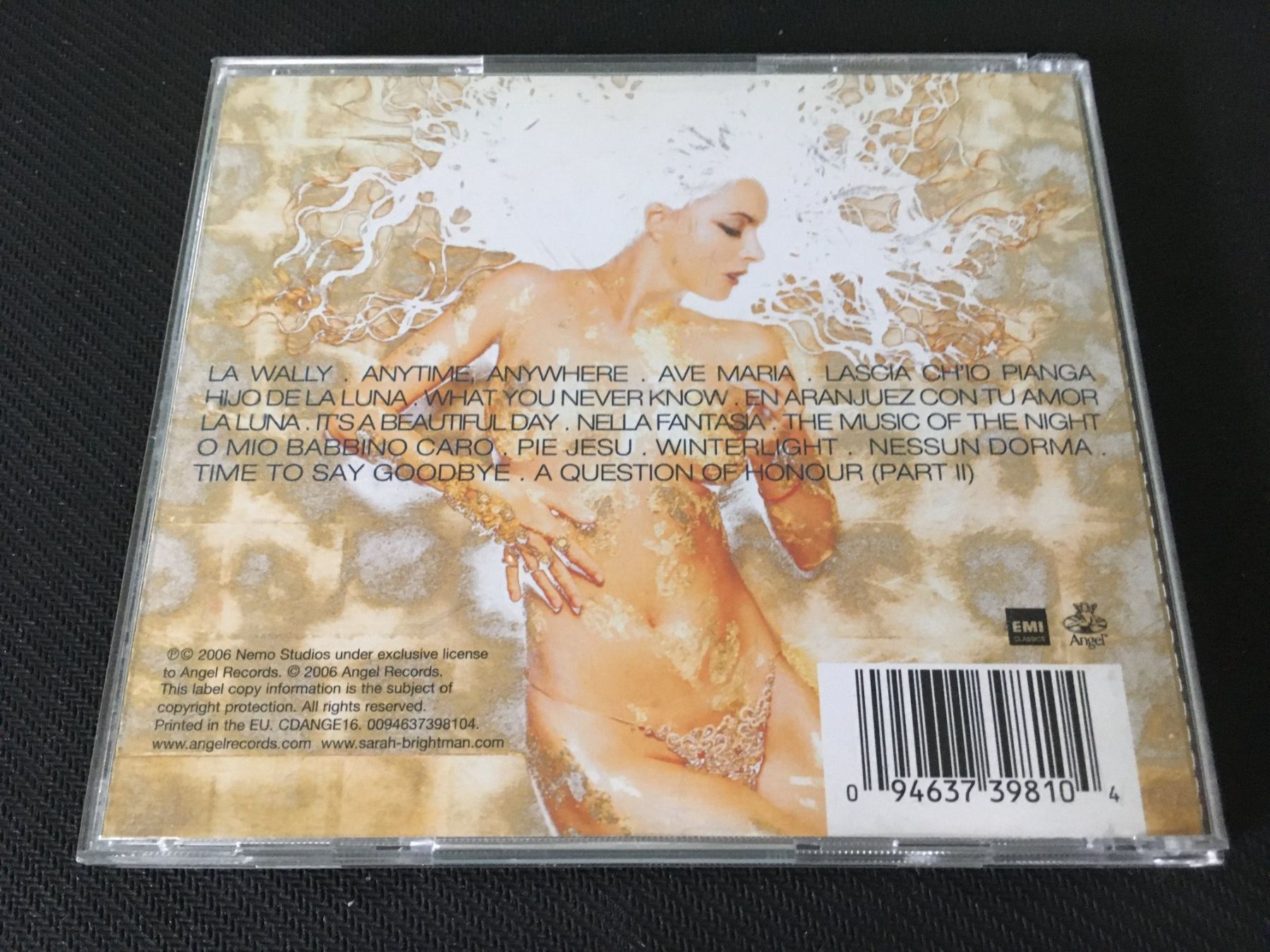 CDs: Sarah Brightman - Classics: The Best Of -CD- – D'occasion à St.Gallen par MedienJoe 2
