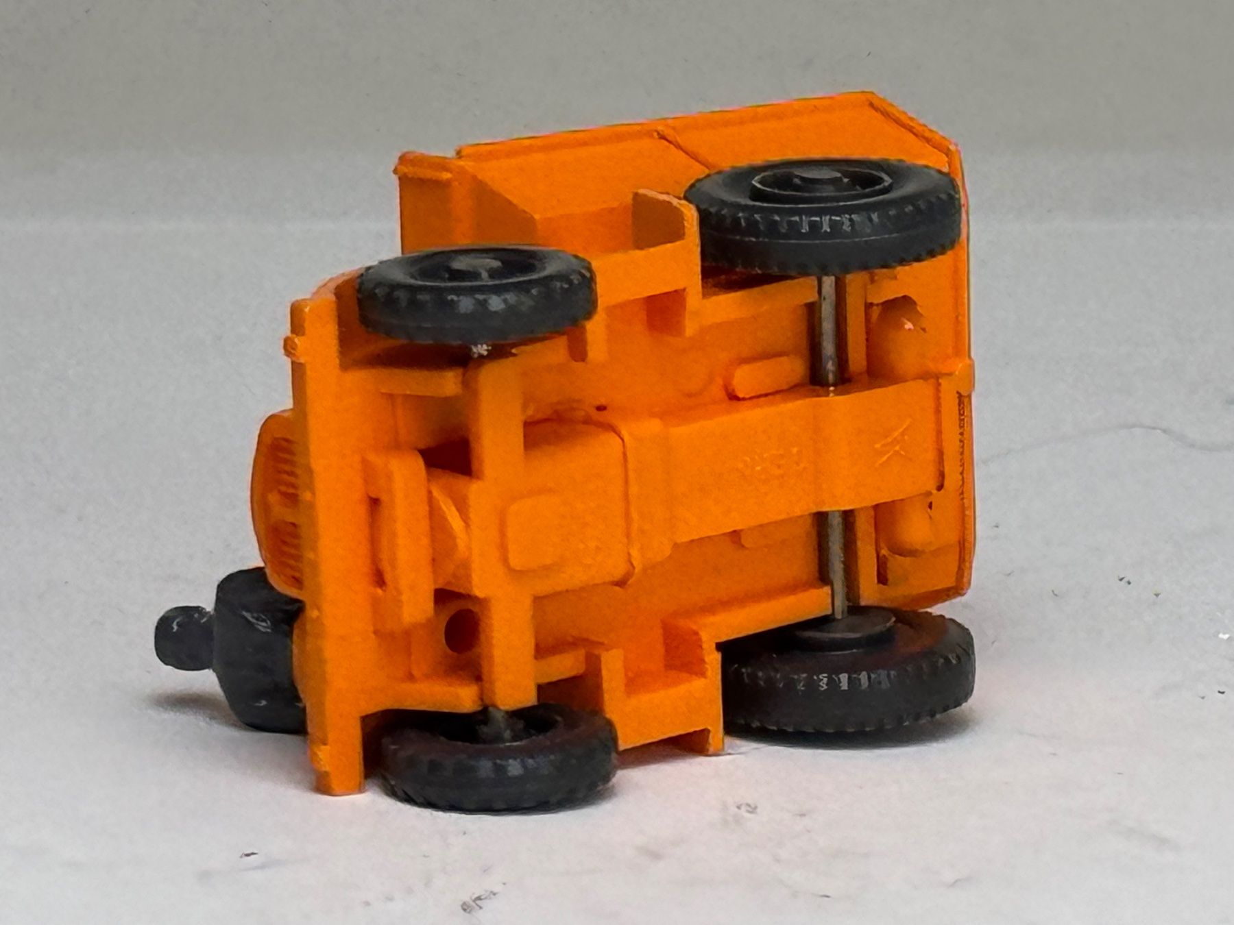 Wiking Modellautos: SG- Wiking Autoschütter Dumper orange – Gebraucht aus Elm von Wikmtz 2