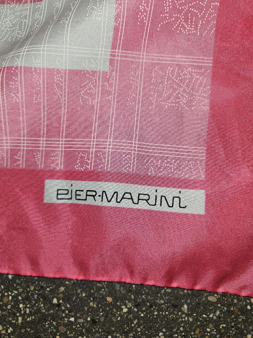 Foulard & Sciarpe: Pier Marini tuch pink weiss kariert  – Nuovo (secondo la descrizione) da Anwil venduto da tamoos 2