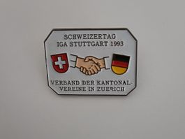 Pin Schweizertag IGA Stuttgart 1993 - Box 29
