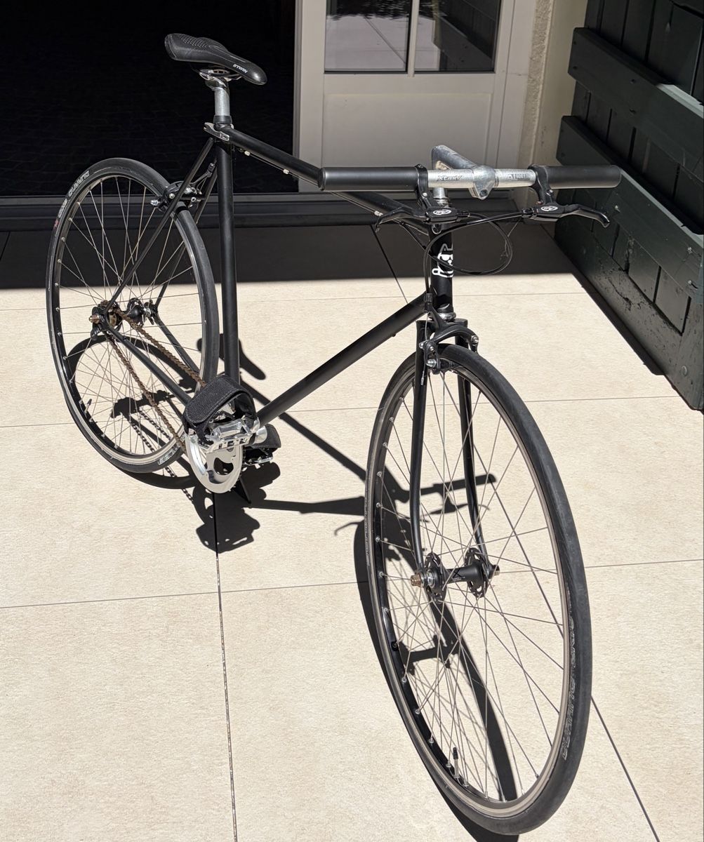 Velos: Vélo Single Speed noir – Gebraucht aus Coppet von ACBL
