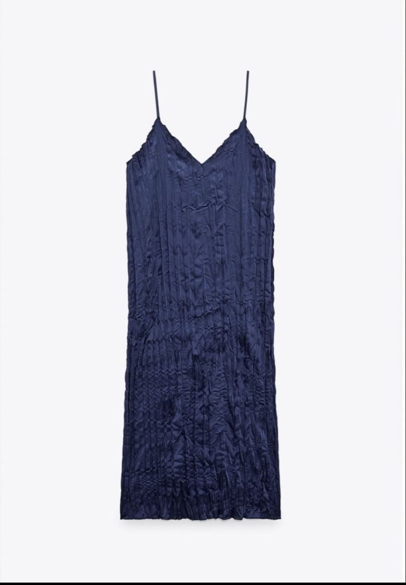 Zara Kleider: Zara Kleid, Grösse S, Dunkelblau – Neu (gemäss Beschreibung) aus Winterthur von ag8m8