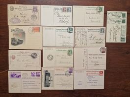 Schweiz 12 Postkarten, Ganzsachen - gelaufen (2/3)