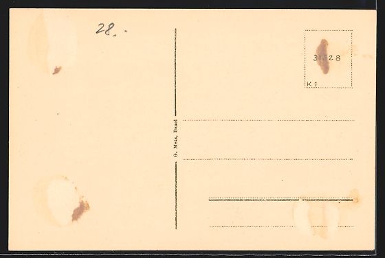 Cartoline postali: AK Bremgarten, Hexenturm an der Reuss – Usato da Berlin venduto da bartko-reher 1
